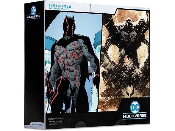 DC Multiverse Omega vs Batman Figure Set