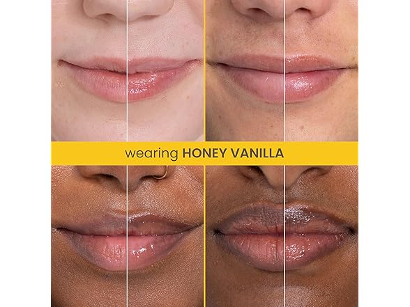 Burt's Bees Rescue Lip Relief, Honey Vanilla, Hydrating Lip Balm for Dry Cracked Lips, with Responsbily Sourced Beeswax and Shea Butter, 100% Natural Origin, 1 Squeezy Tube, 0.35oz - Gallery 3