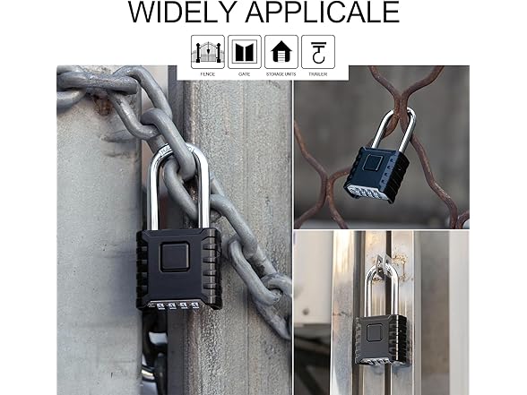 EASTDEER Heavy Duty Combination Lock
