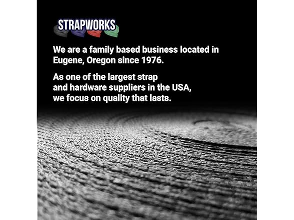 Strapworks Polypropylene Webbing