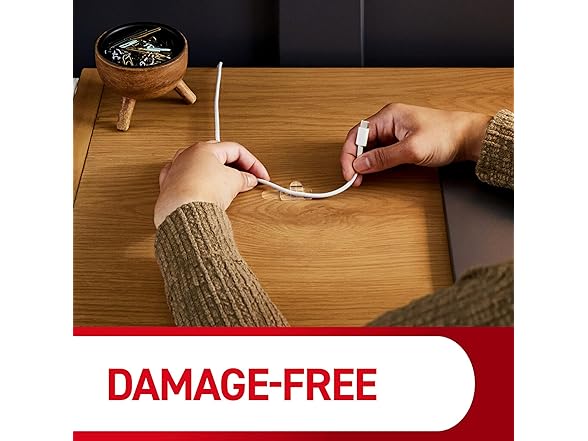 Command Round Cord Clips, Damage Free Hanging Cable Clips