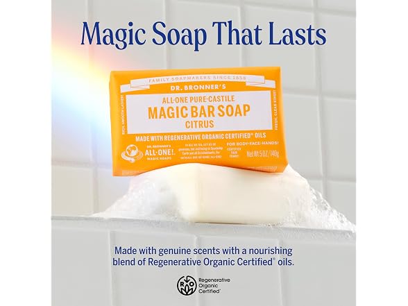 Dr Bronners Castile Soap Citrus 5oz
