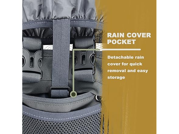 UIIHUNT Grey Binocular Harness Chest Pack
