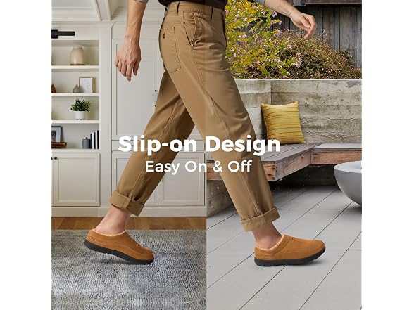 Men’s Moccasin Memory Foam Slippers