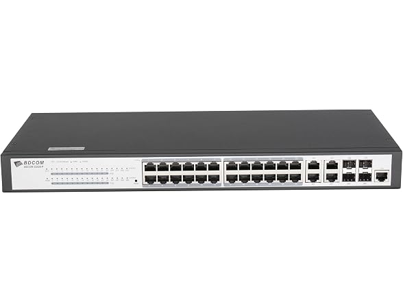 BDCOM S2528-P Ethernet PoE Switch with