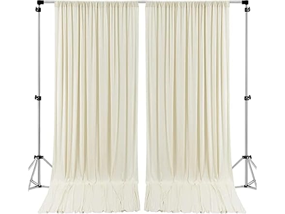 AK TRADING CO. IFR Polyester Backdrop Drapes