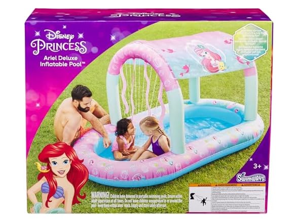 SwimWays Ariel Water Castle Inflatable Pool
