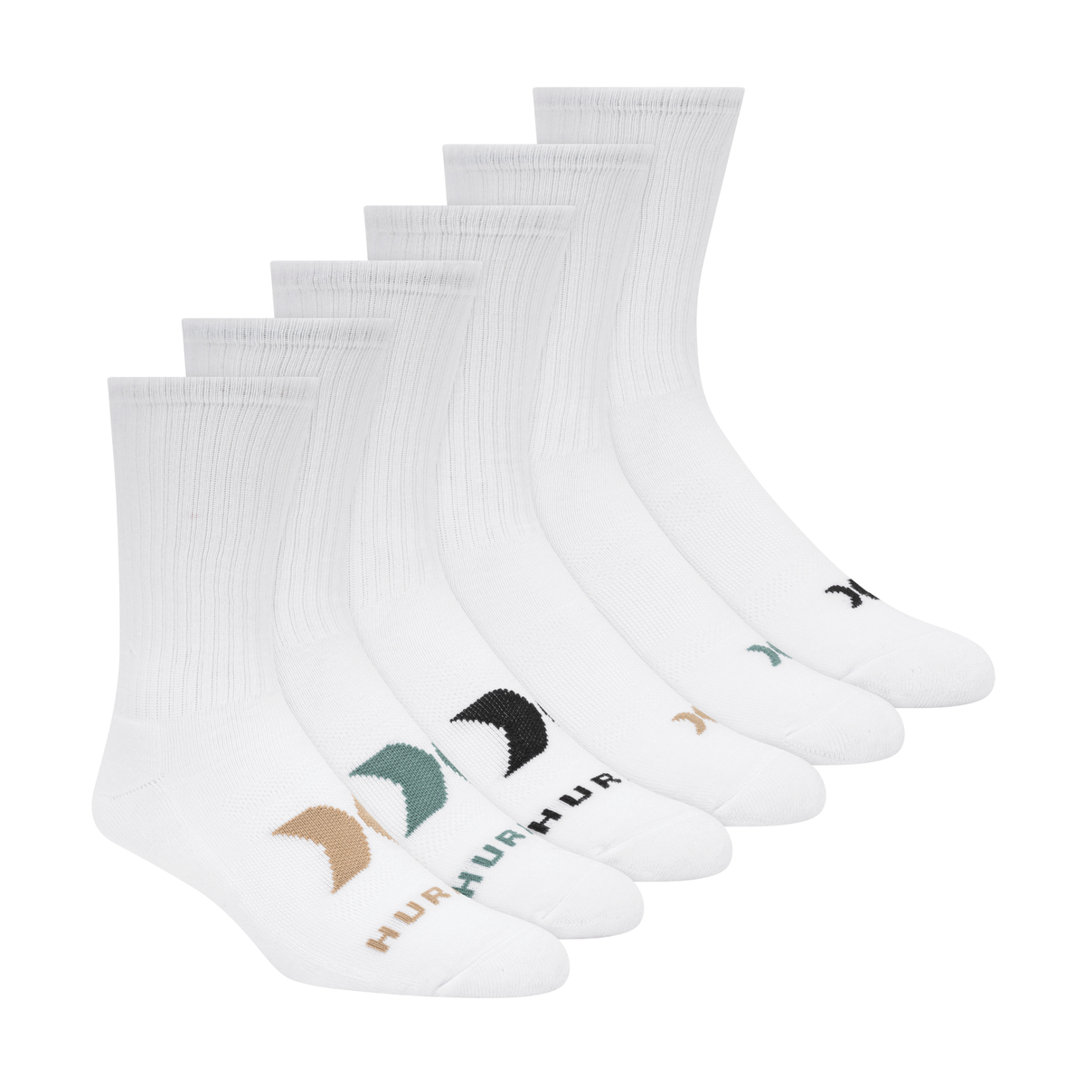 Hurley Men's 12-Pairs Crew Socks - Gallery 20