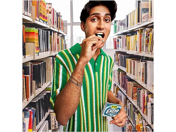 10PK EXTRA Polar Ice Chewing Gum Packs, Sugar Free