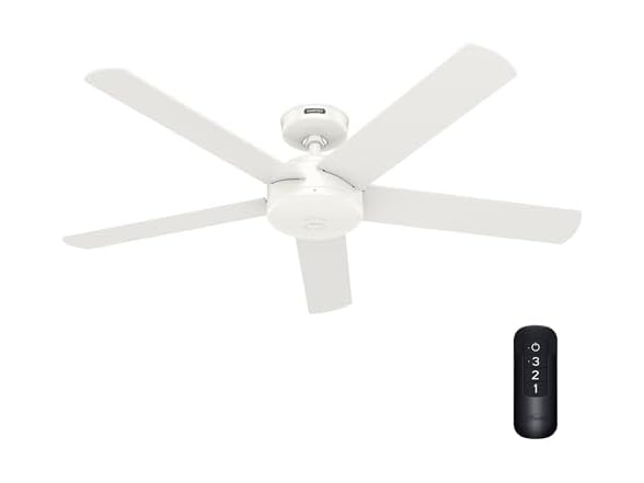 (Refurbished) Hunter Fan 52" White Indoor/Outdoor