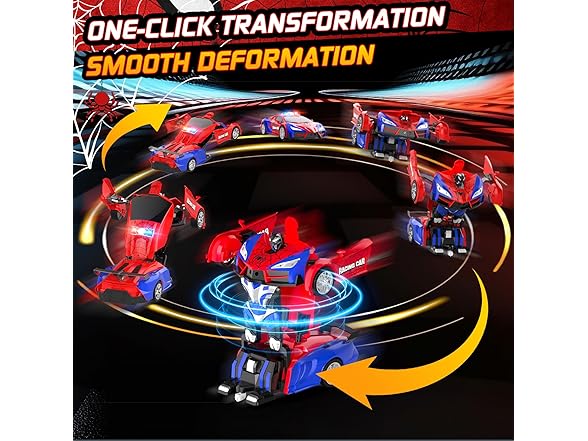 CEGOUFUN Remote Control Car with One Button Transformation