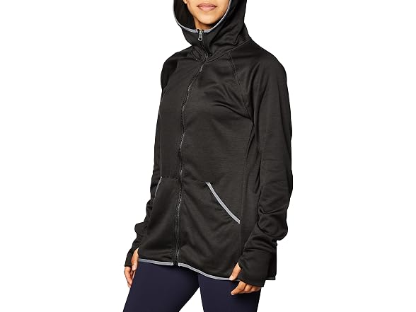 Hanes Women (S) Sport Hoodie Black Heather