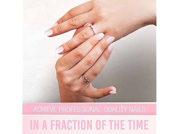 Ardell  Semi Cured Gel Nail Strips - Blushing Bride