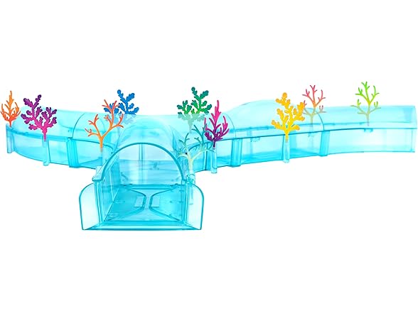 Zhu Zhu Aquarium Coral Reef Tunnel Playset w/ Fish