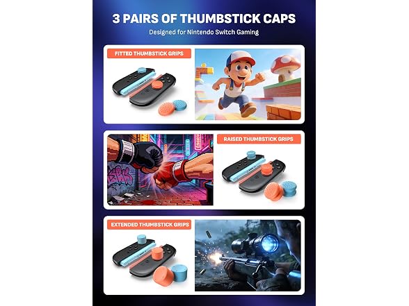 Mumba Nintendo Switch 2 Thumb Grips