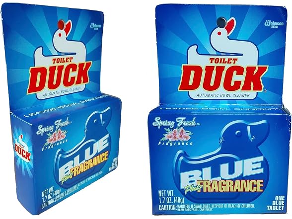 Toilet Duck Automatic Blue 1.7 oz 3 pk