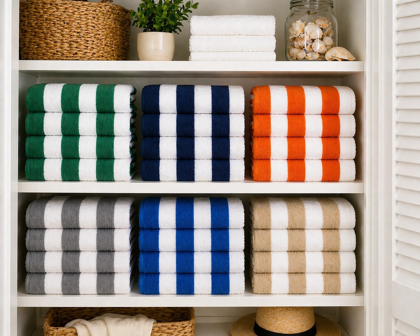 Multi-Pack Cabana Towels - Gallery 26