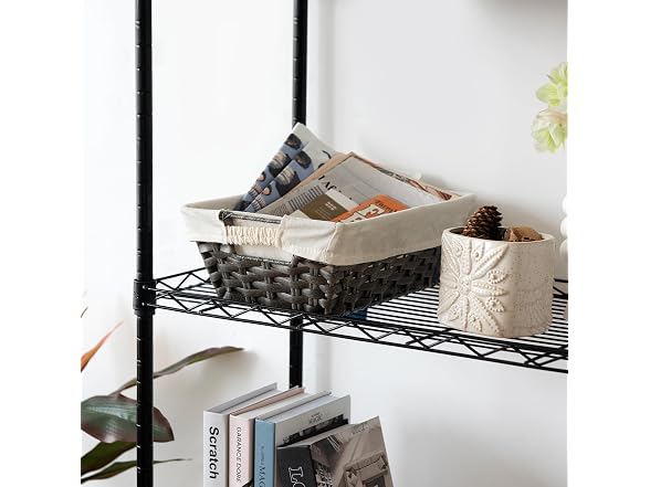 Suptinwear Waterproof & Washable Plastic Woven Basket