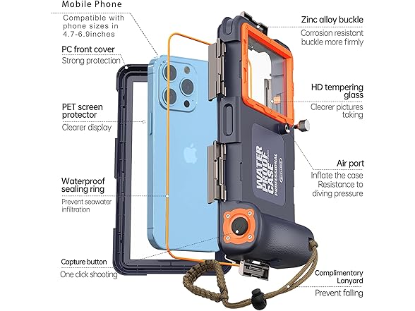 Professional Underwater Phone Case