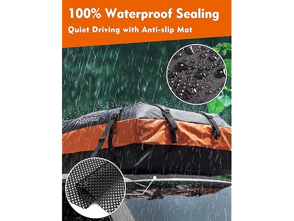 FIVKLEMNZ Car Rooftop Cargo Carrier