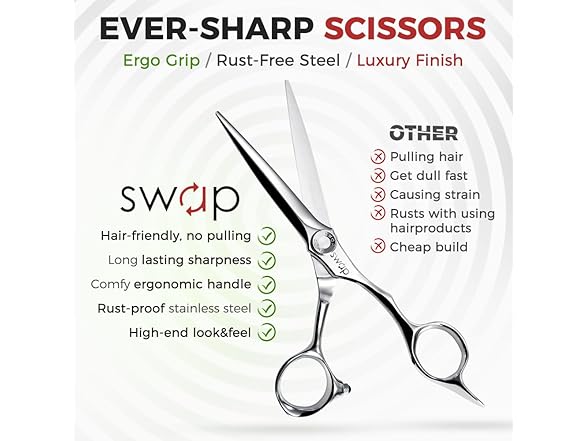 SWAP hair shears