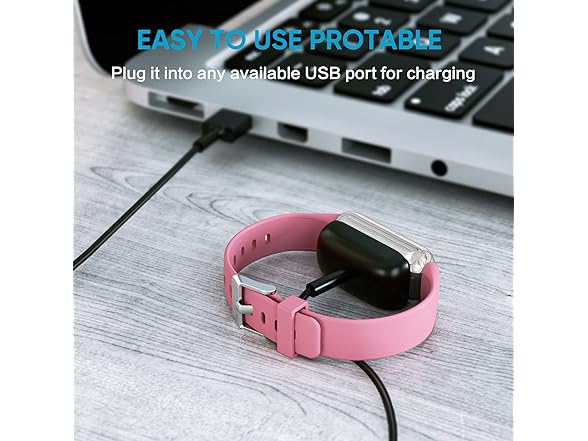 EEweca Charger Cable for Fitbit Luxe
