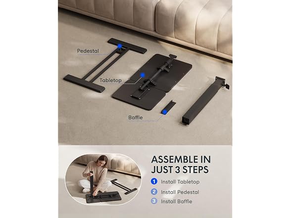 FLEXISPOT 32" Gas Spring C Table with