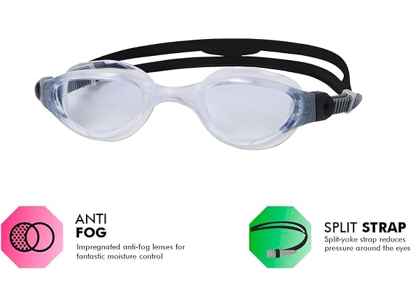 Zoggs Adult Unisex Phantom 2.0 S Anti-Fog UV Small