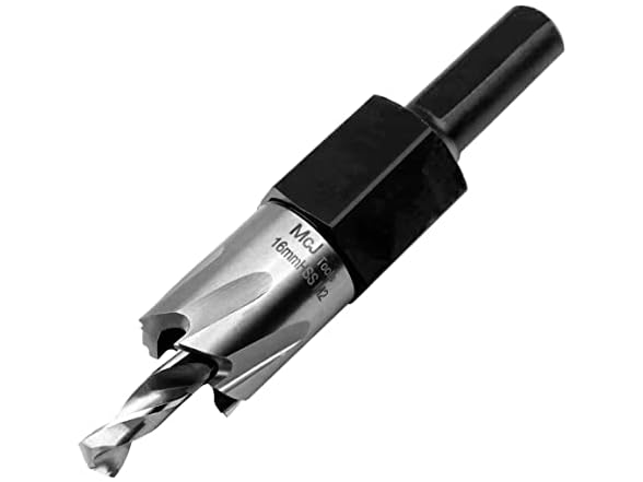 McJ Tools 16mm HSS M2 Drill Bit