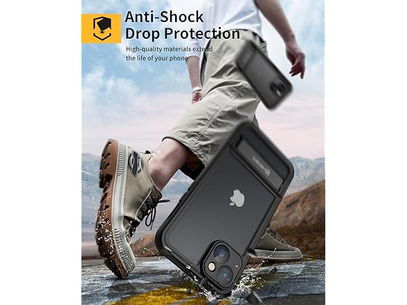 Lanhiem iPhone 14 Case Waterproof