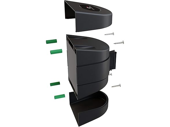 CCW Wall Mount Retractable Belt Barrier