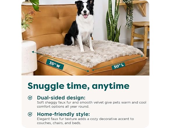 Furhaven Waterproof Throw Blanket