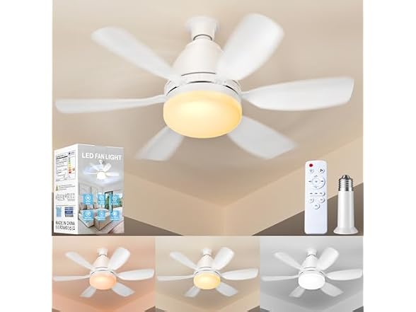 Zyxrona Socket Fan Light