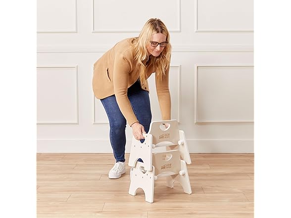 ECR4Kids Wooden Toddler Chair, 2Pk