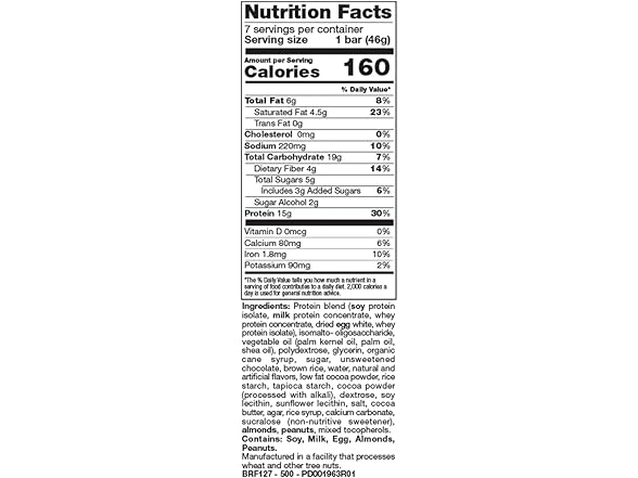 PROTIFIT Chocolate Chip Bars 7ct