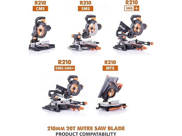 Evolution Power Tools R210TCT-24T Blade