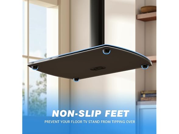 YOMT Universal TV Floor Stand with Mount