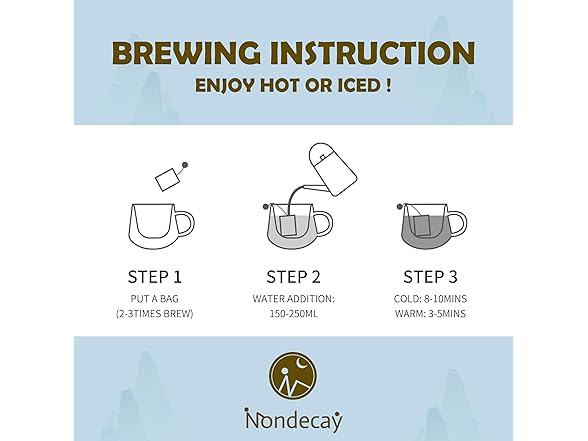 NONDECAY Jingshan Honjicha Tea-Organic