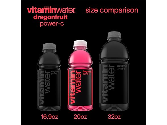 12PK vitaminwater Power-C Dragonfruit Nutrient
