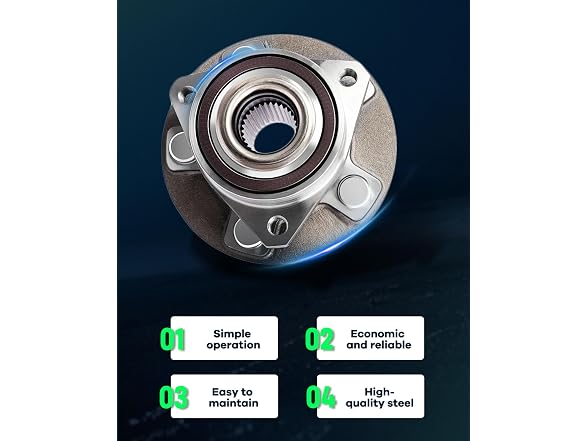 SCITOO 513282 Wheel bearing And Hub Assembly w/ABS