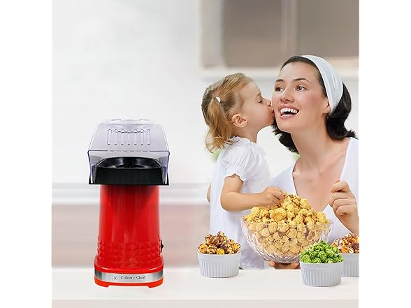 Deluxe Hot Air Personal Popcorn Popper
