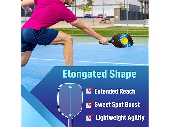 Kasaca Carbon Fiber Pickleball Paddle