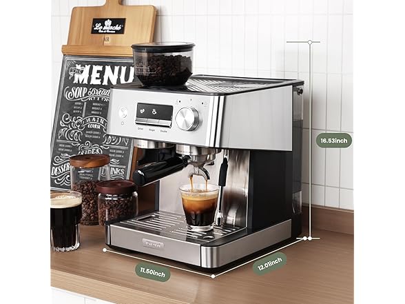 Gevi 20 Bar Espresso Machine