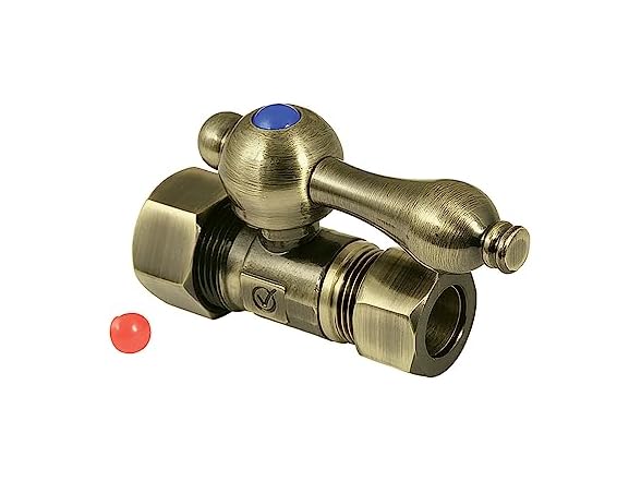 Kingston Brass Quarter-Turn Straight Shut-Off Valve