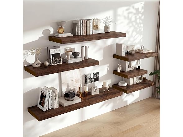 36 x 12 Deep Floating Shelves Wall
