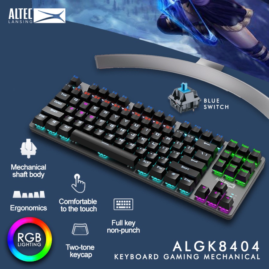 Altec Lansing Wired Mechanical Gaming Keyboard - Gallery 6