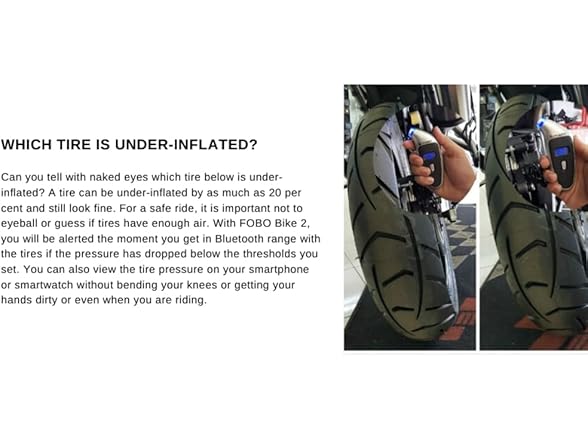 FOBO Bike TYRE Pressure Monitor System