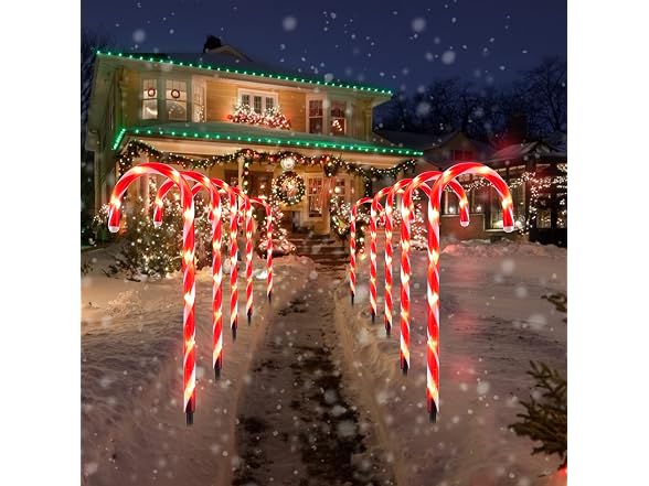 Brightown 24.5" Candy Cane Lights