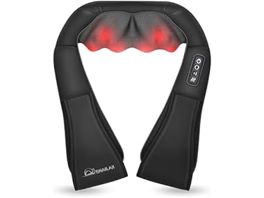 $29.99, Was $59, 49% Off! Snailax Neck massager with heat dealfomo