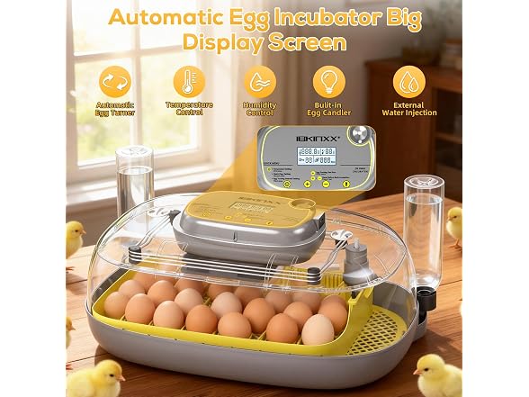 IBKINXX Incubator for Hatching Eggs